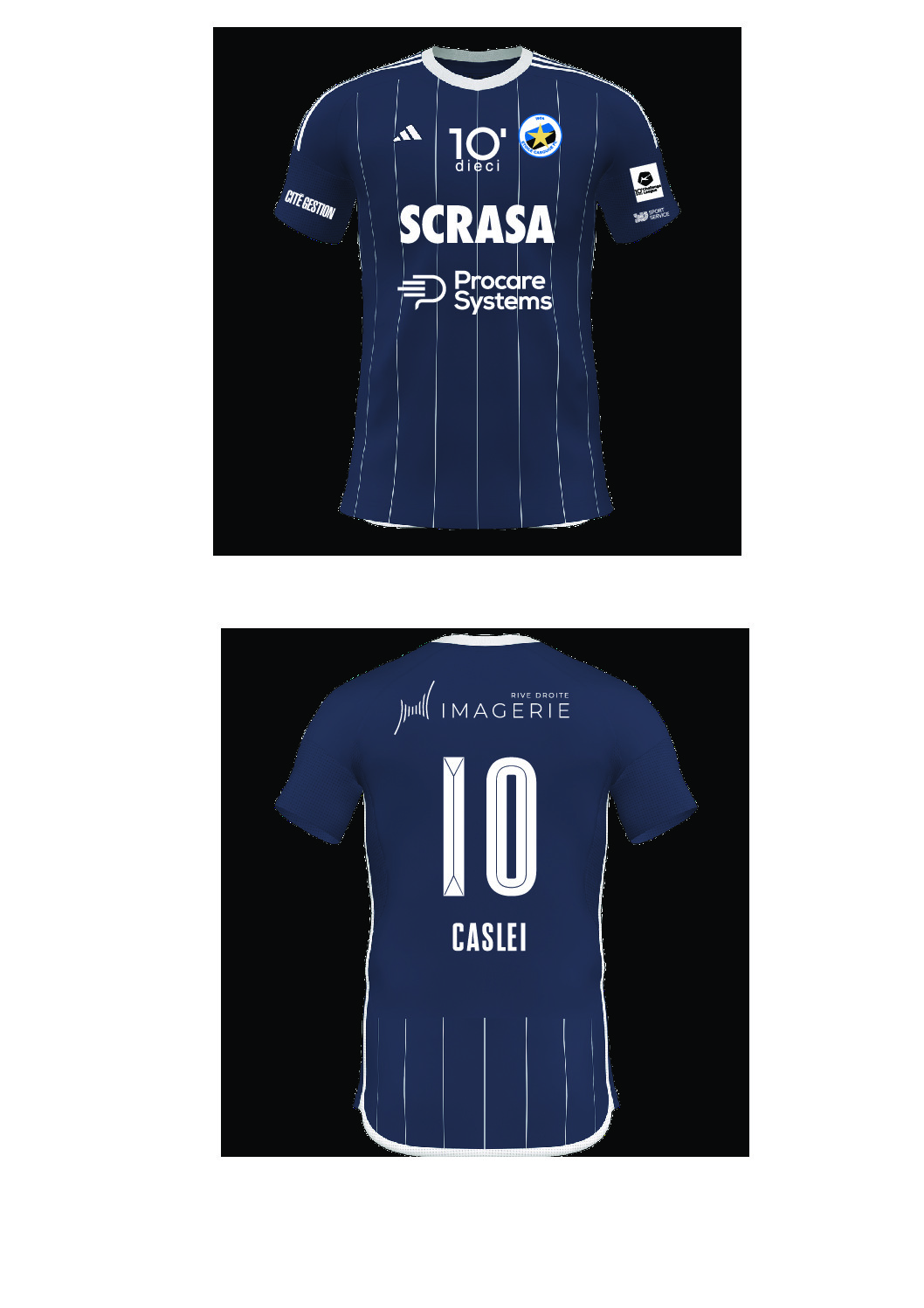 Maillot domicile saison 2026/2027